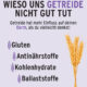 Wieso uns Getreide nicht gut tut